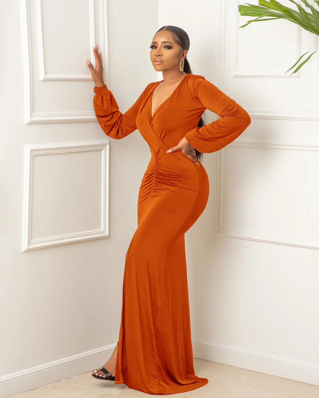 birthday dress for women long sleeve long dresses vestidos elegantes evening dress party dresses for women clothing 2022