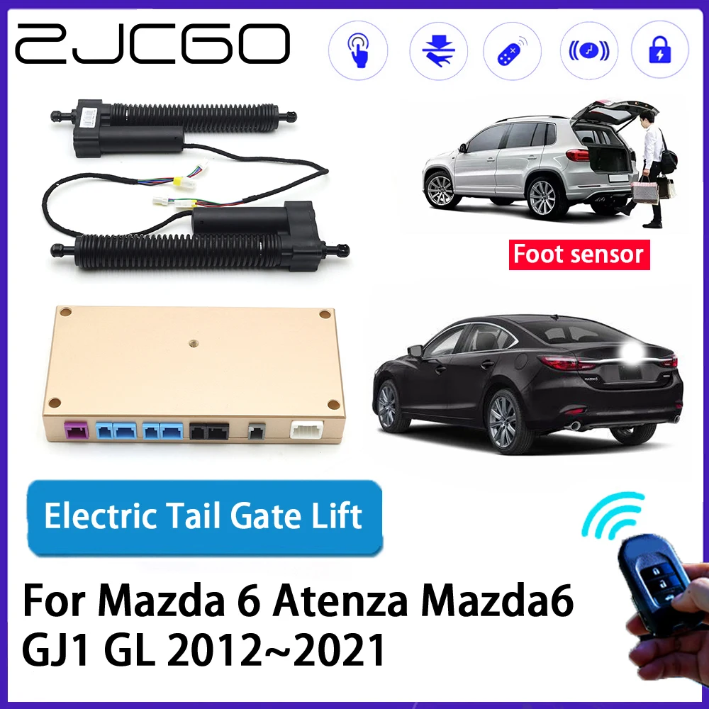 

ZJCGO Car Auto Trunk intelligent Electric Tail Gate Lift Automatic Tailgate Opener for Mazda 6 Atenza Mazda6 GJ1 GL 2012~2021