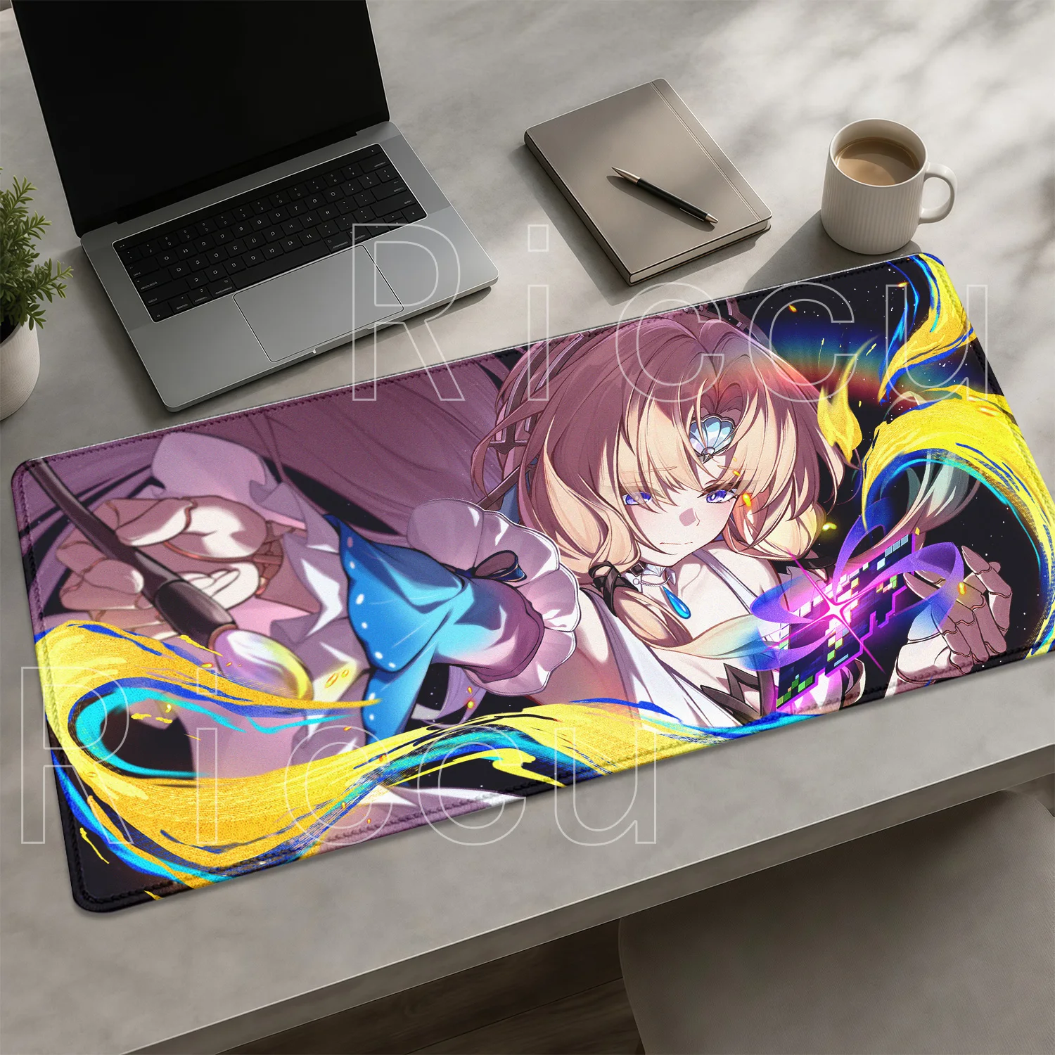 Pearl Honkai Star Rail HSR Mouse Pad Kawaii HD Printing Anime Girl Desk Mat Office Accessories Cabinet Gaming Keyboard Mousepad