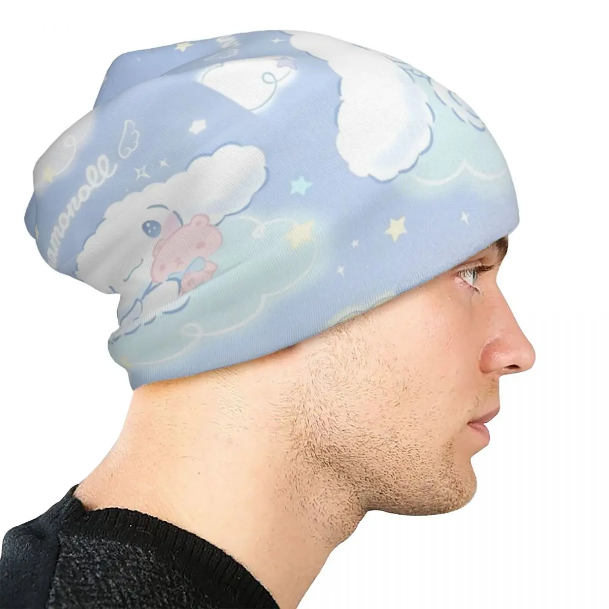 Kawaii cannelle Bonnet chapeaux Goth Ski Skullies bonnets chapeau mignon dessin animé pour hommes femmes printemps double usage casquettes