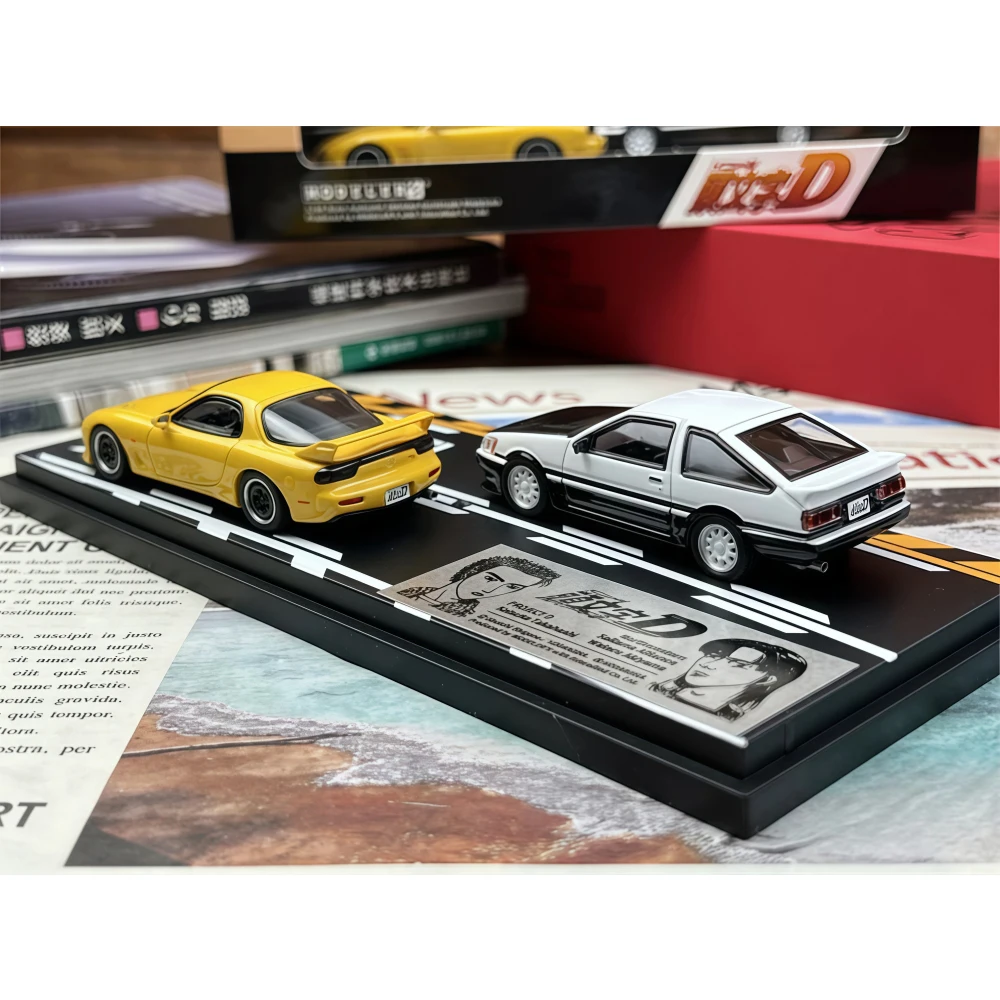 Modeler's 1:64 RX7 AE86 Initial D Diecast Model Car