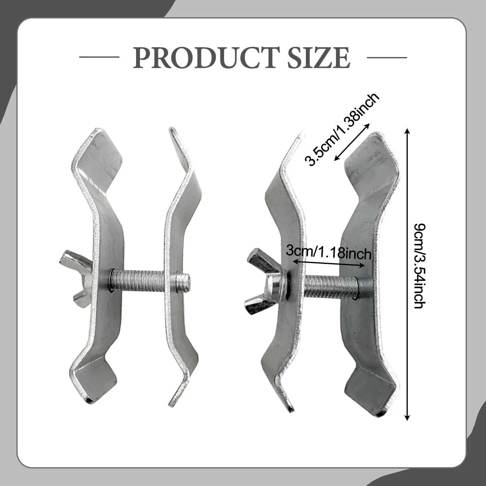 手押し車用クランプ2個、ピクニックや、例えば、などに最適です。-観覧席で、または釣りの際。