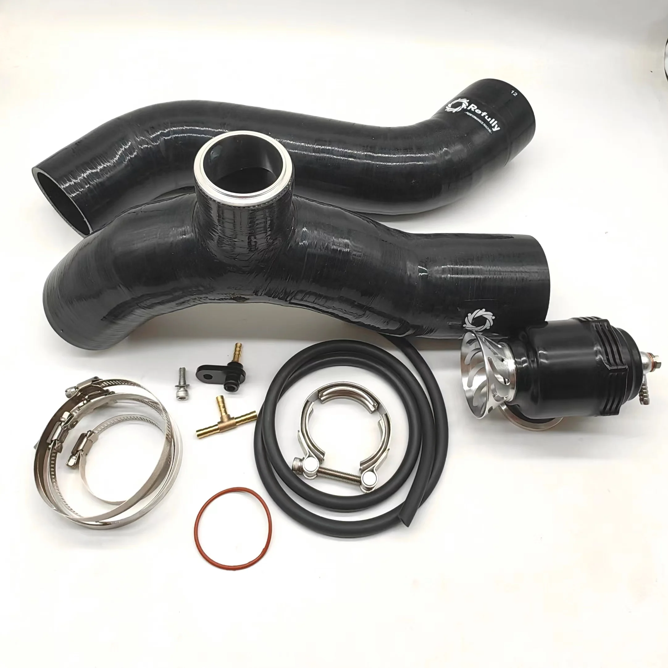 Sea-doo 2024 RXP-X /RXT-X 325 Intercooler Tubing Upgrade Kit With QRJ Blow-Off Valve