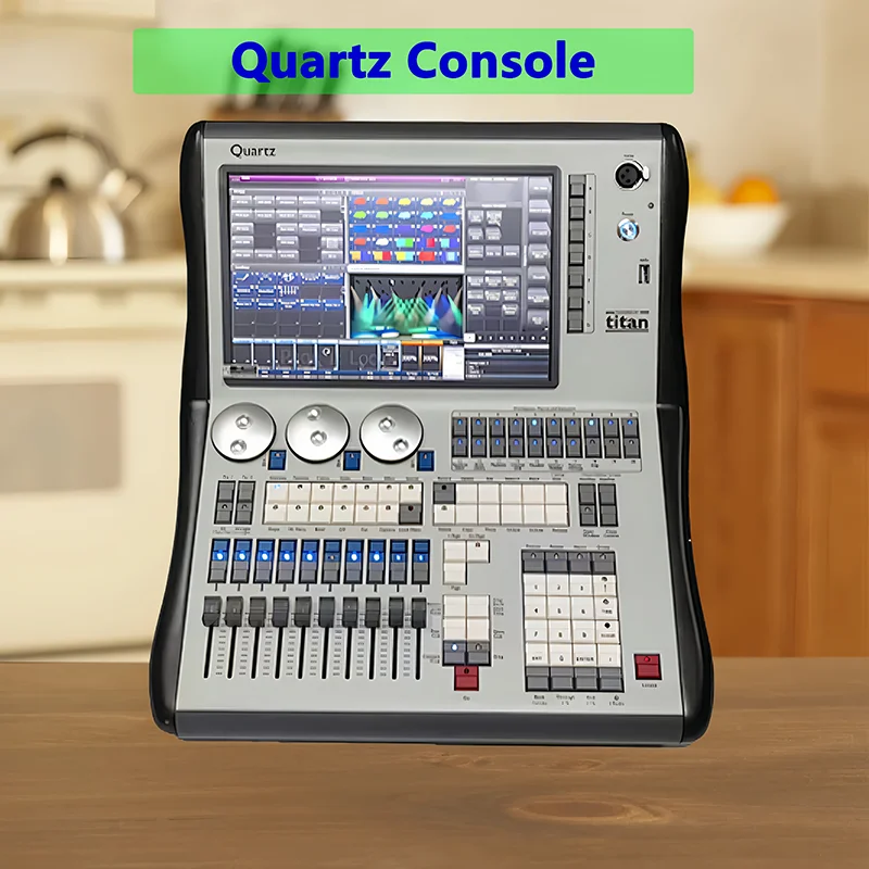 Titan Quartz Lighting Console Touch Tiger Dimmer Titan Mobile Tiger Touch 2 Pro Quartz Mini Dmx Lamp Dmx Controller Stage Lighti