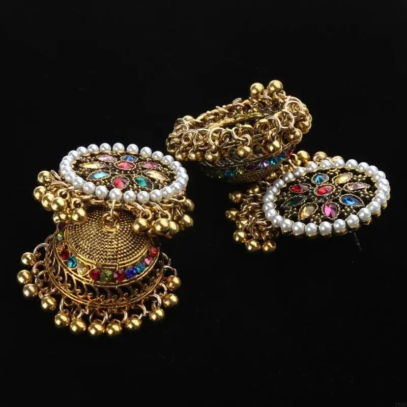 

Y55F Ethnic Tribal Fringe Earring Favorite Pendant Earrings Ethnic Jewelry Vintage Dangle Earring