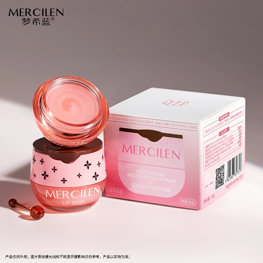Reduce Fine Lines Lip Mask Lip Balm Makeup Lip Base Improve lip dry Moisturizing Lip Care Female Lipstick Cosmetics
