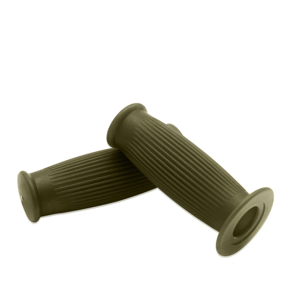 

Ergonomic Handlebar Grips Non Slip Shock Absorbing TPR Rubber For Bikes Vintage Random Color 22 24mm Diameter Motorcycle