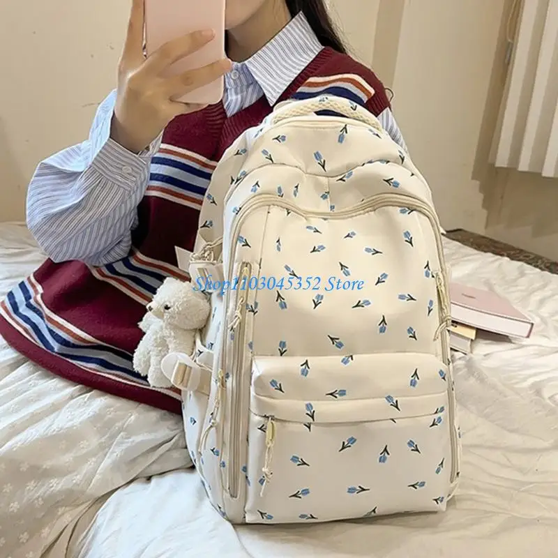 Mochilas temáticas delicadas Correa acolchada Compartimentos almacenamiento funcionales