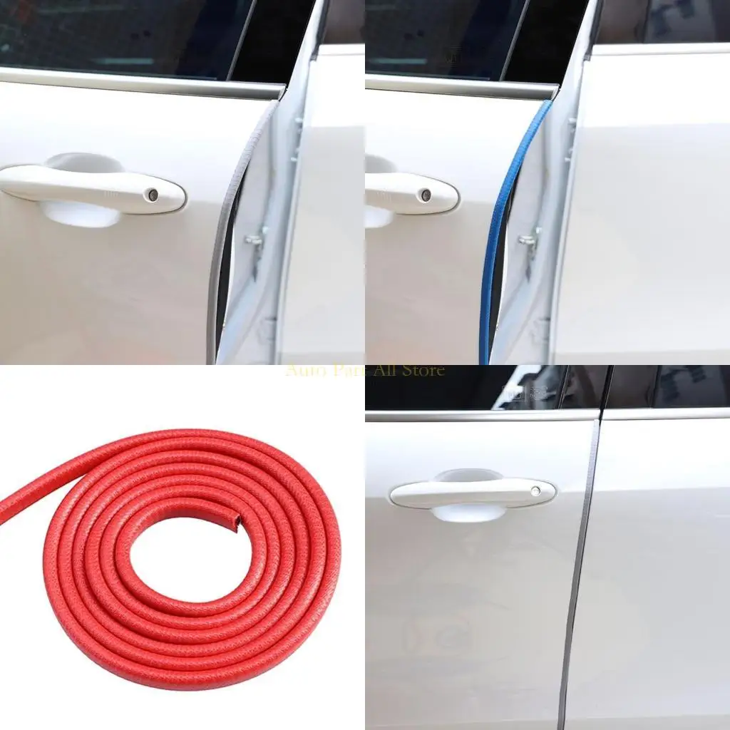 

J0MA 16ft 5M U-Shape Car Door Moulding Rubber Scratch Protector Strip Guard Trim Seal Strip