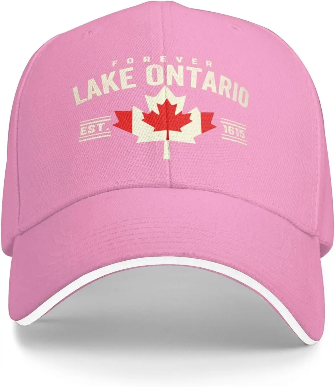 Customization Lake Ontario Forever Hat Canada Strong Baseball Cap