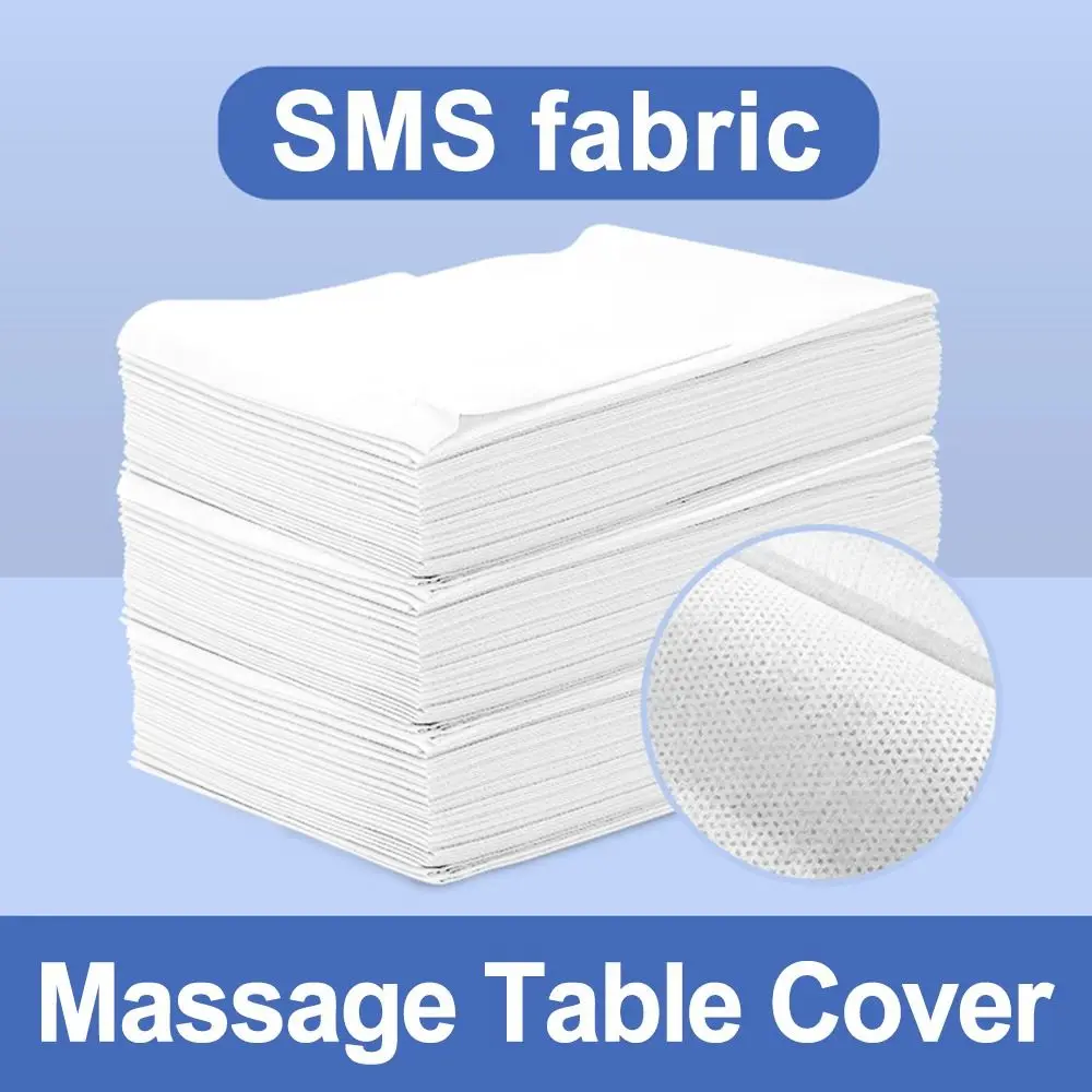 20PCS Disposable Beauty Bed Sheet Travel Thickened Hotel Sheets SMS Non-Woven Massage SPA Salon Table Cover