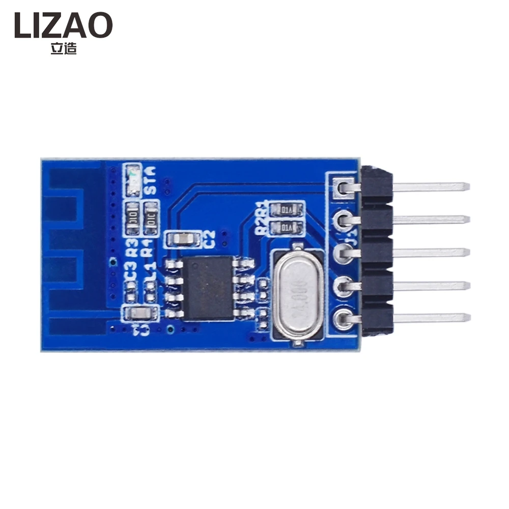 LIZAO KT6368A Dual-Mode Pure Data Chip, Bluetooth 5.1 BLE/2.1 SPP Transparent Transmission AT Control Chip for Arduino