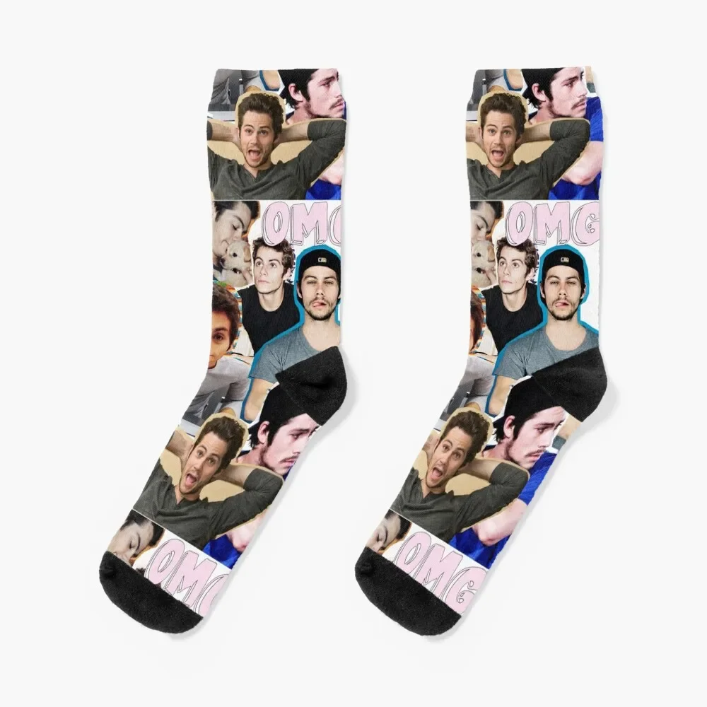 

Dylan O'Brien Socks cool designer brand bright garter Socks Man Women's