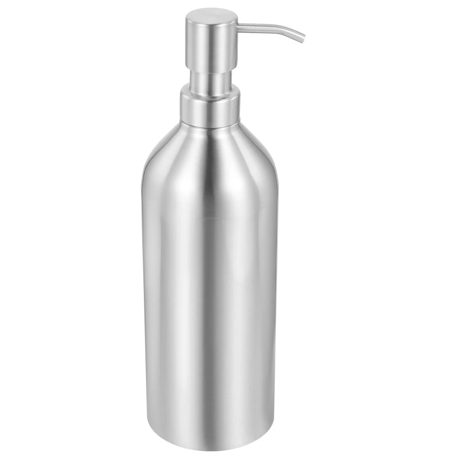 Stainless Steel Soap Dispenser Pump Bottle for Hand Shampoo Bathroom Kitchen Practical Long Time Use Hand Soap Dispenser