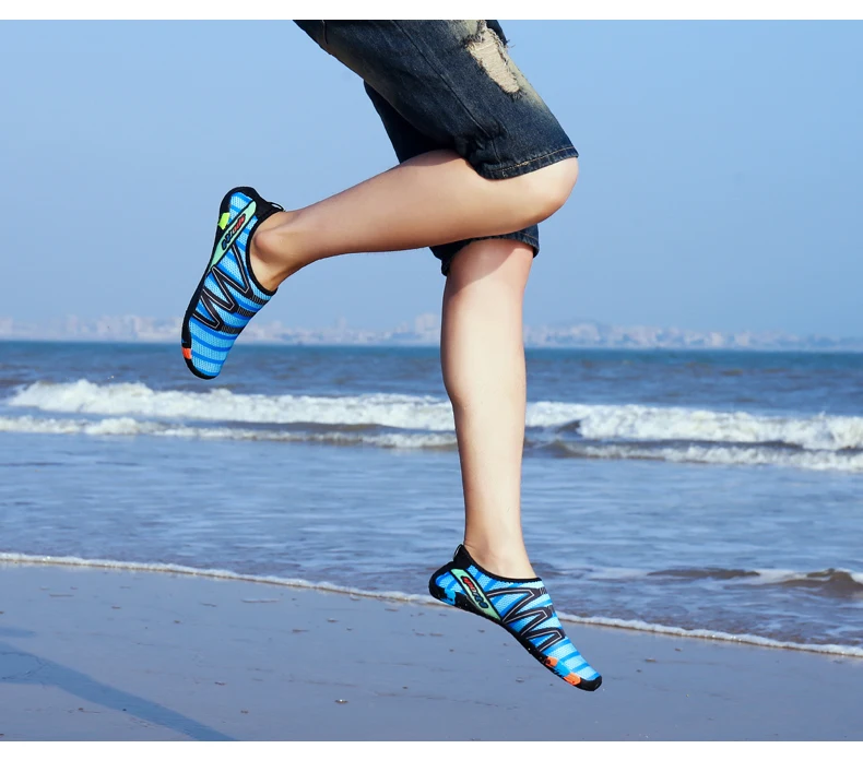 Männer Wasser Schwimmen Schuhe Frauen Turnschuhe Barfuß Strand Sandalen Upstream Aqua Schuhe Schnell Trocknend Fluss Meer Tauchen Surfen Meer – Detail 9