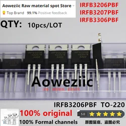 Aoweziic 2024+ 100% New Imported Original IRFB3206PBF IRFB3206 IRFB3207PBF IRFB3207 IRFB3306PBF IRFB3306 TO-220 MOS FET 60V 210A