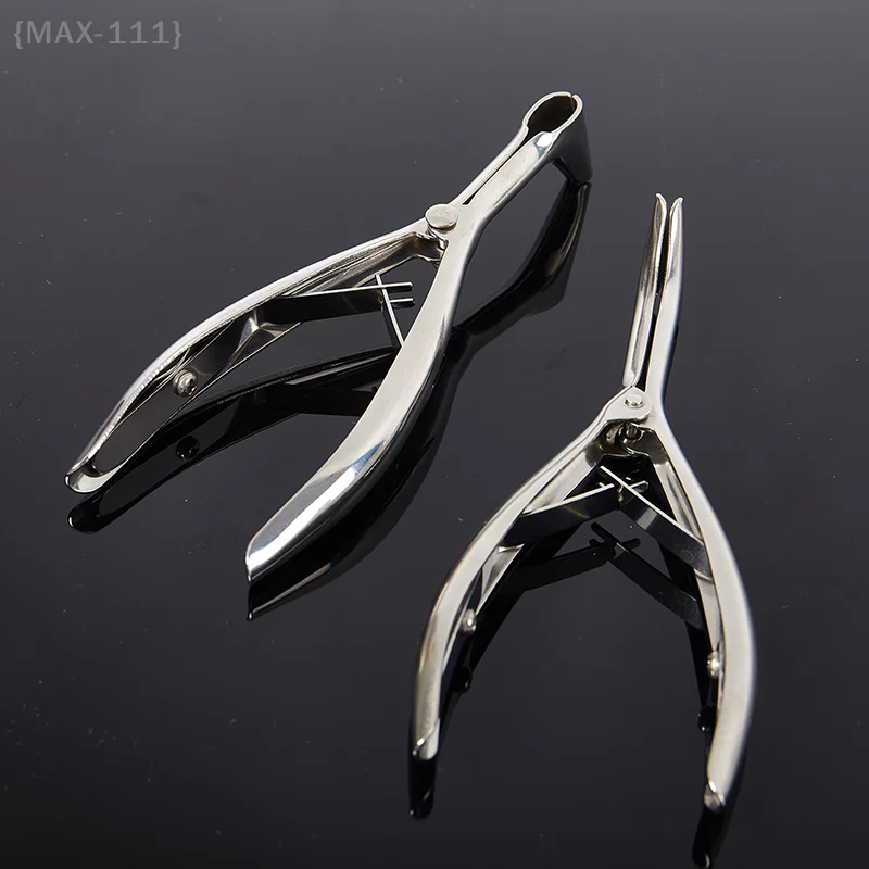 【F2-MAX111】Adult/kids two styles Nose Mirror Ear Canal Dilator Stainless Steel Speculum Nostril Nose Pliers Nasal Dilator