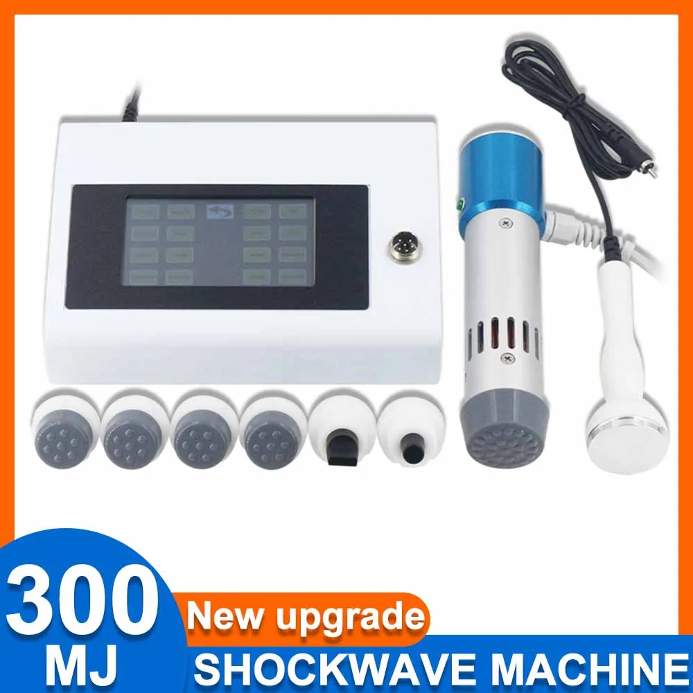 

300MJ Shockwave Therapy Machine ED Treatment Erectile Dysfunction Pain Removal Home Use 2in1 Shock Wave Ultrasonic Instrument