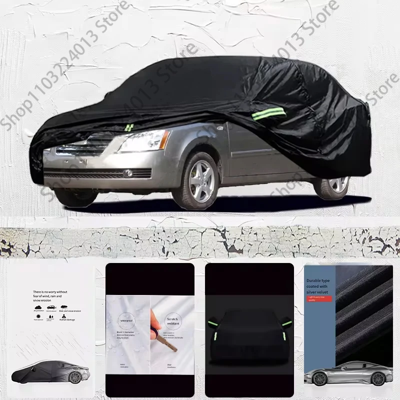 

For Chery A5 Exterior Car Cover Outdoor Protection Full Car Covers Waterproof Sunshade Anti UV Snow Cover Car cover