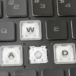Transparent Edge Replacement Keycap Key For ASUS TUF 3 Gaming F15 FX507 FX517 FX707 FA507 ZC/ZV/ZM Laptop Keyboard KEY & Clips