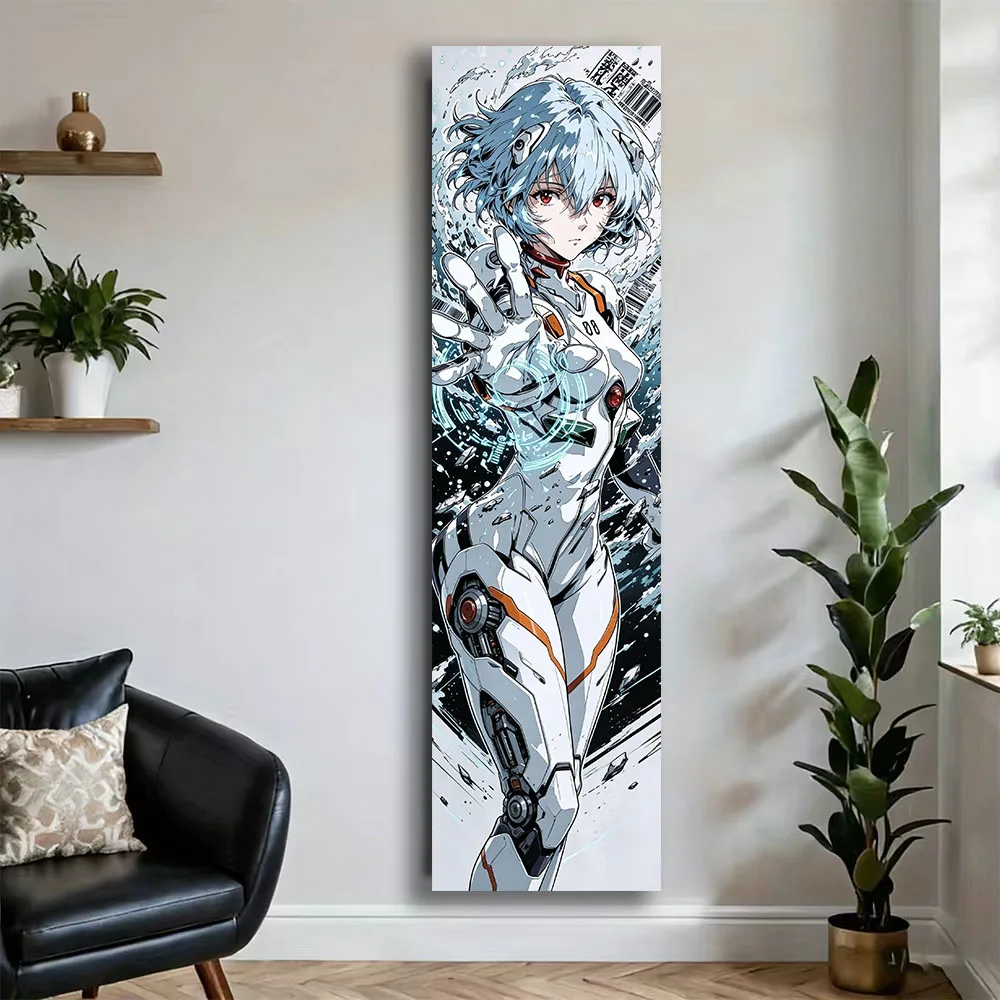 R-Reii A-Ayanamii Plugsuit Background Cloth Long Tapestry Suitable For Home Bedroom Dorm Wall Decoration Perfect Gift For Friend