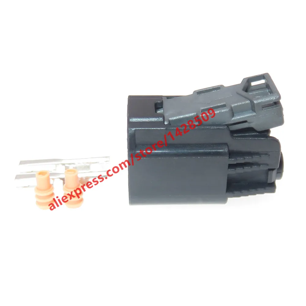 1 Set 2 Pin Auto Engine Fuel Injector Plug Car Waterproof Connector For Hyundai Kia 6189-7856