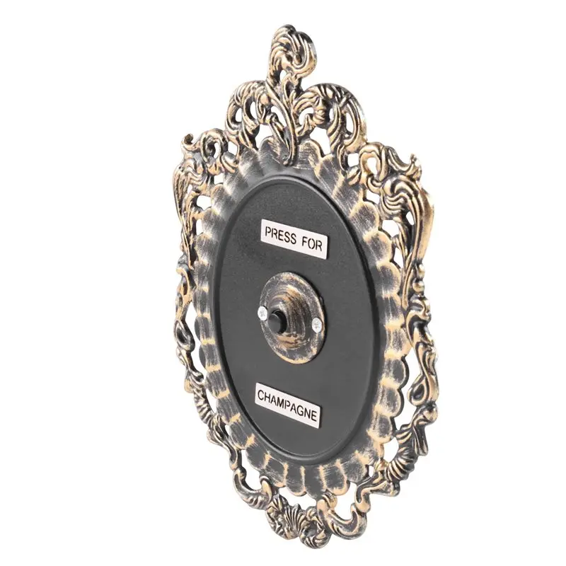 LICE-Vintage French Doorbell-Creative Decorative Wall Hanging-Vintage Champagne Button