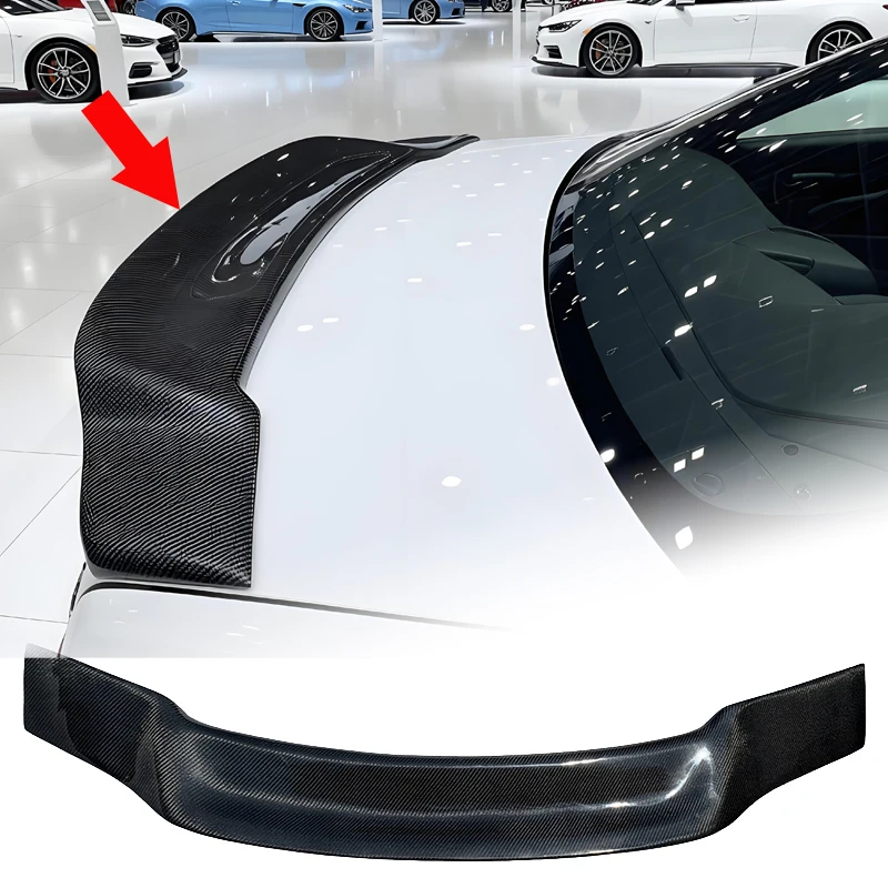Spoiler Wings For 2019-2011 10th Gen Toyota Corolla Altis  Corolla Quest E140 E150  Carbon Fiber  Rear Wing Tail Wing  Trunk Spo