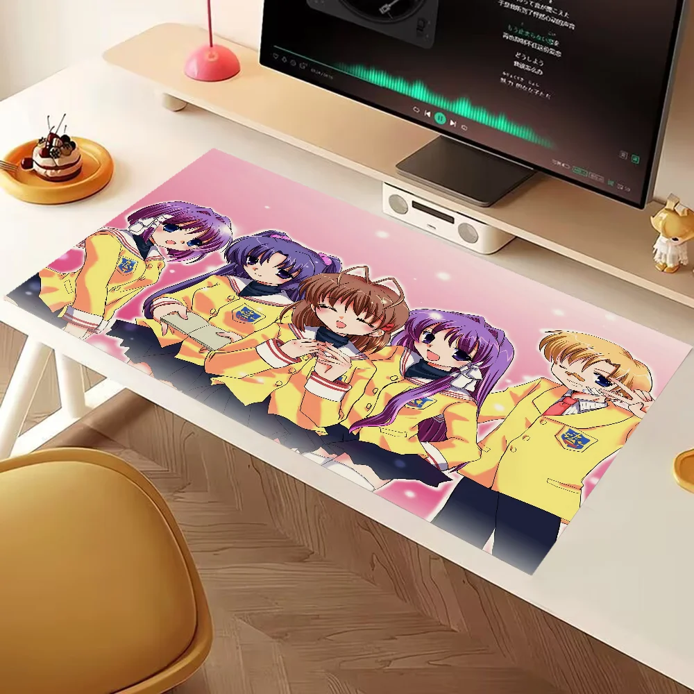 

Clannad Large Mouse Pad Gamer Gaming Pc Accessories Cute Desk Mat Mausepad Table Pads Deskmat Mouse Pad 900 × 400 Mousepad Mats