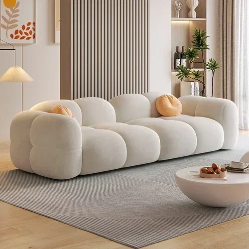 Bett Wohnzimmer Sofas Puffs Salon faul Schnitt Liege Ecke Sofa Blase Wolke Boden Sofas Para El Hogar Schlafzimmer möbel