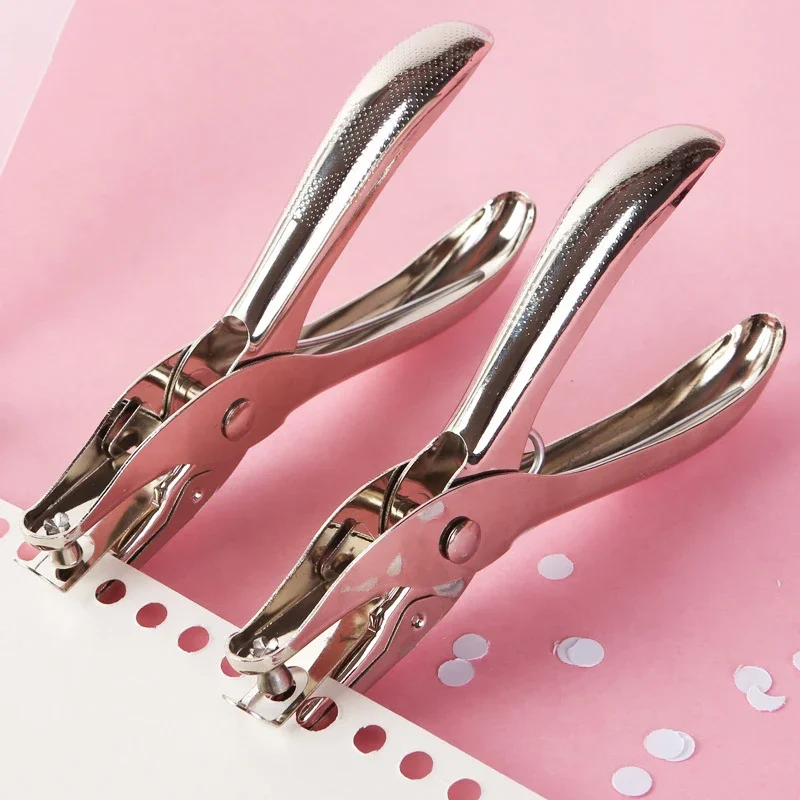 3mm 6mm Pore Diameter Punch Pliers Metal Paper Punch Circle Single Hole Punches Cutter Tools DIY Scrapbooking Border Punches