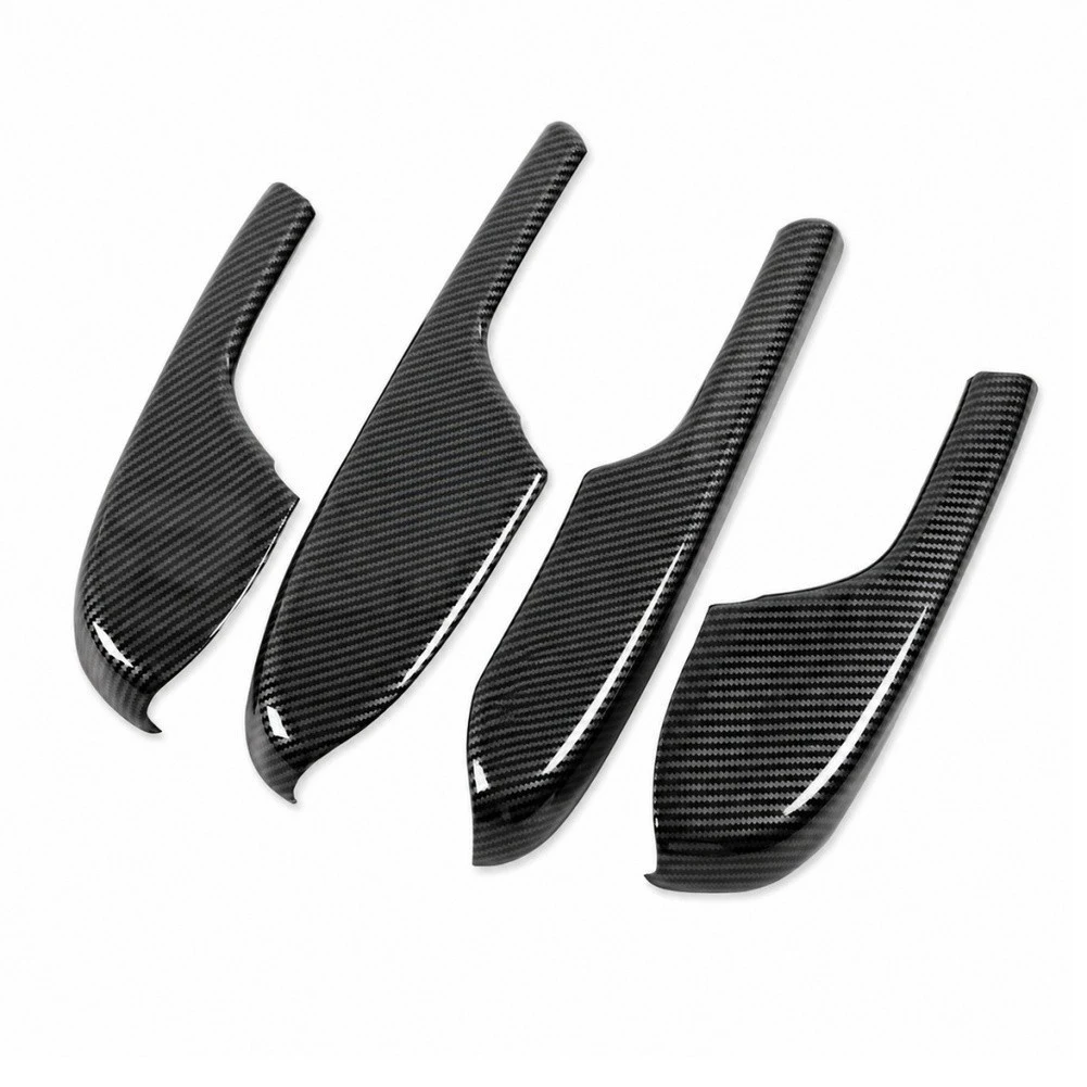 4pcs/set Armrest Cover For Honda For Civic Accessories 10th 2016-2020 Interior Door Armrest Cover Armrest Cover Sticker Trim