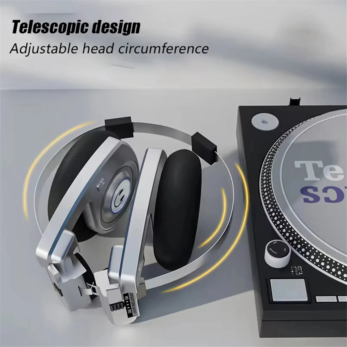 

NEW Retro Headphones Wireless Bluetooth Headphones, Stereo Microphone Headphones, Hifi Noise Canceling Headphones