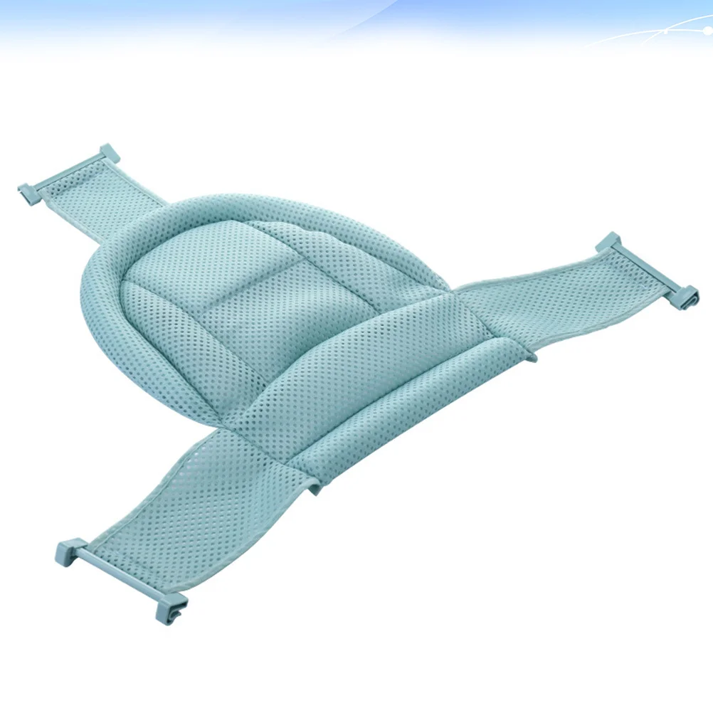 

Baby Bath Rack Anti-slip Cushion Seat Mesh Pad Mats Hammock Newbron Bathtub Support Travel Friendly