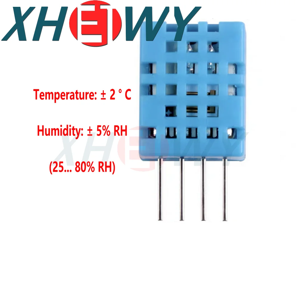 Sensor de temperatura y humedad de salida Digital DHT11, módulo de Sensor de temperatura y humedad DHT11B con carcasa