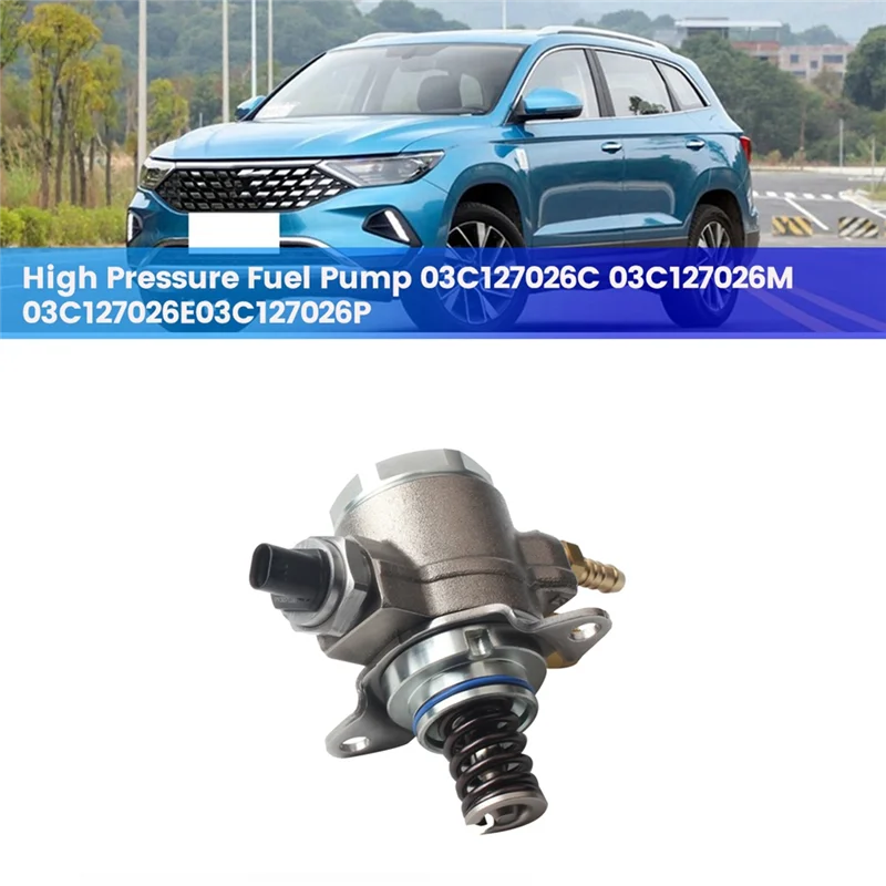 Superior-Car 고압 연료 펌프 부품 03C127026C A1 A3 Seat VW Jetta Polo L4 1.4L 터보 차저 2008-2016 03C127026