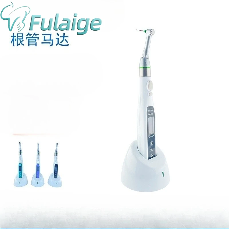

Root Canal Motor Endo Motor Wireless Dental with Built-in Apex Locator 9Modes 360°Rotation Reciprocating Contra Angle Instrument