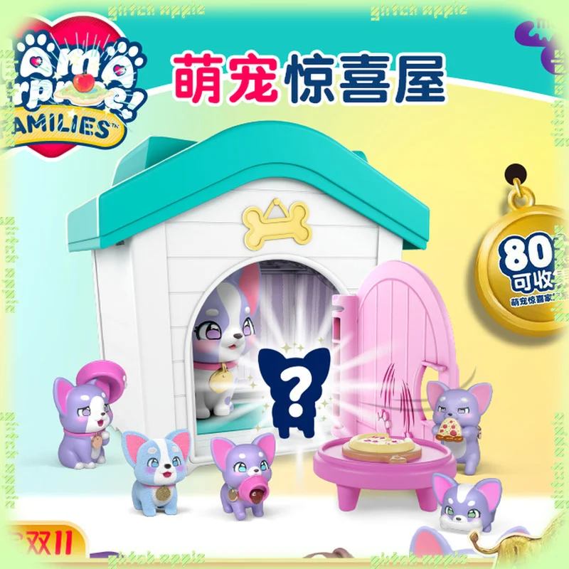 

Origin Little Live Pets Mystery Maltese Adoption Blind Box Pretend Pet Adoption Cute Collectible Dog Figure for Kids Gift