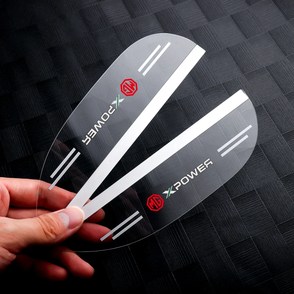 2 шт., боковое зеркало заднего вида, наклейка для бровей от дождя для Morris Garages Motors ZS GS MG MG3 Hector Cyberster ZR Saloon Part Marvel