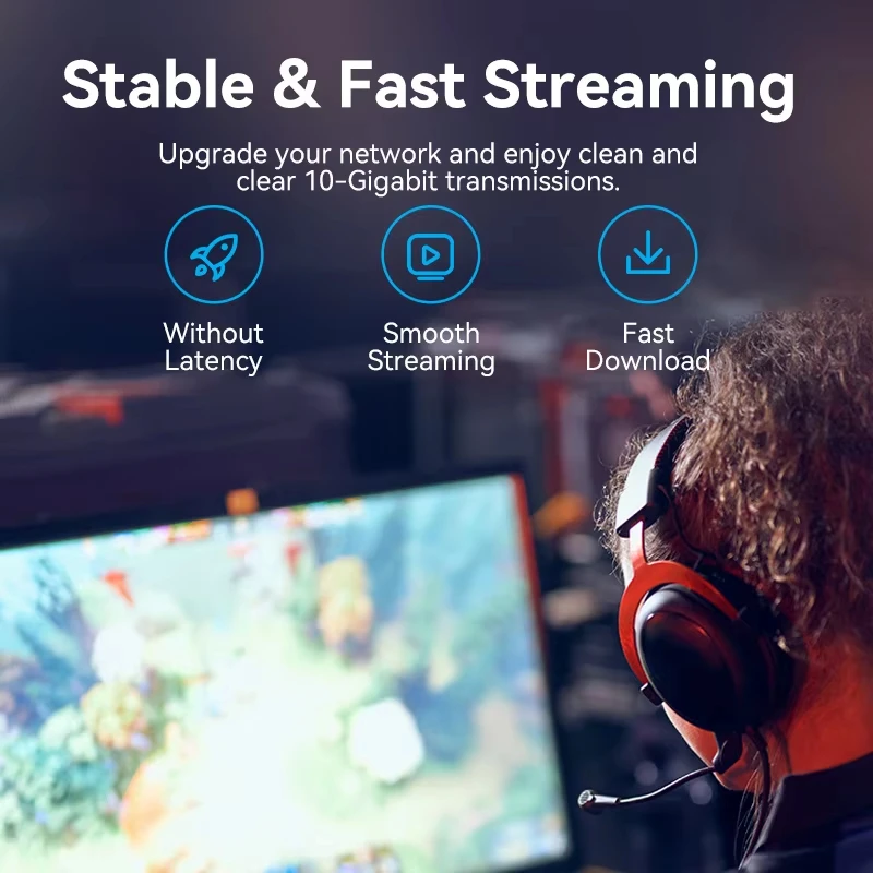 Cat6/Cat6a 24 حزمة سلك شبكة RJ45 UTP رفيع 10 جيجابت في الثانية كابل تصحيح Cat 6 للوحة تصحيح NAS PS5 للتبديل المرن