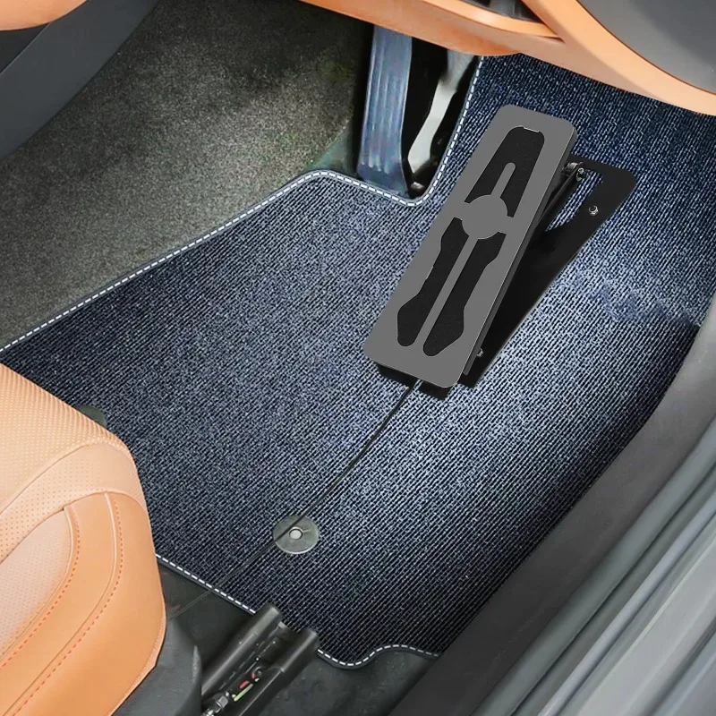 Automotive auxiliary braking device, pedal assembly, driver's school passenger side emergency braking system, safety training