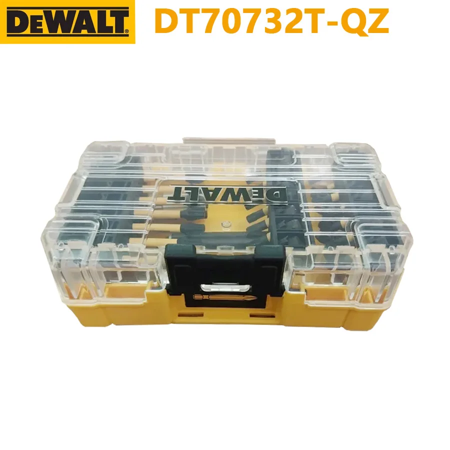 

Набор многофункциональных насадок для отверток DEWALT DT70732T, 37 шт., с кейсом для хранения, набор насадок для ударных отверток, аксессуары для электроинструментов