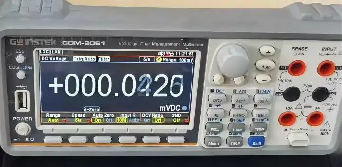 GDM-9061/GDM-9060 6 1/2 Digit High precision dual Digital bench Multimeter Display:1,200,000 Counts