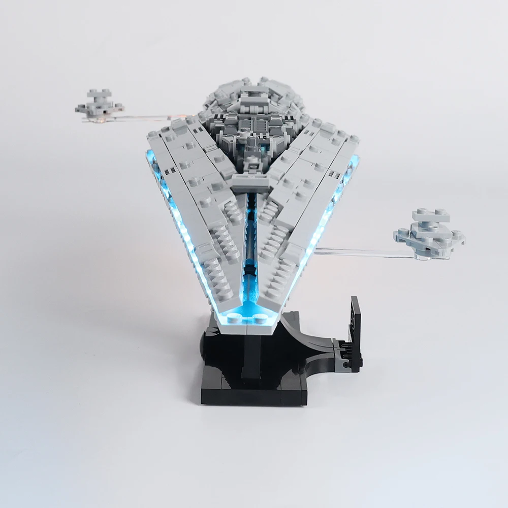 EASYLITE Led Light Set Para 75356 Guerras Executor Super Star Destroyer Collectible DIY Brinquedos Blocos Bricks Lighting Kit Nenhum modelo