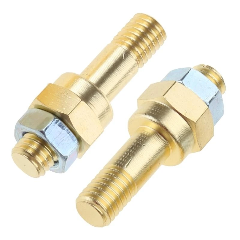 A2UD Long Bolder Battery Side Post Bolt Extender Stifts 3/8 "-16 Messingstollen Nebenpfosten