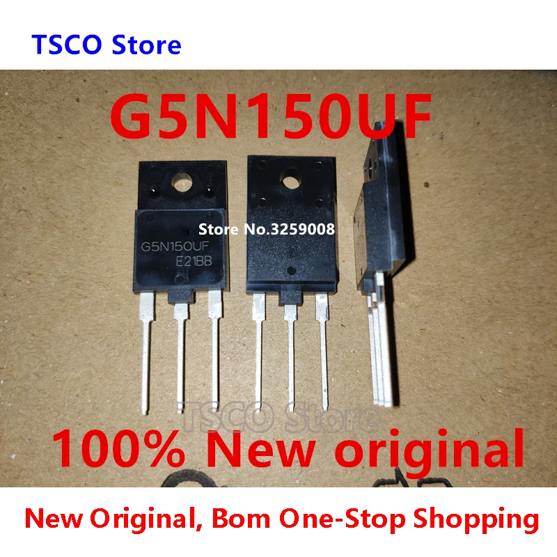 G5N150UF SGF15N150UF (10piece/LOT)  100% new imported original  TO-247  5A 1500V