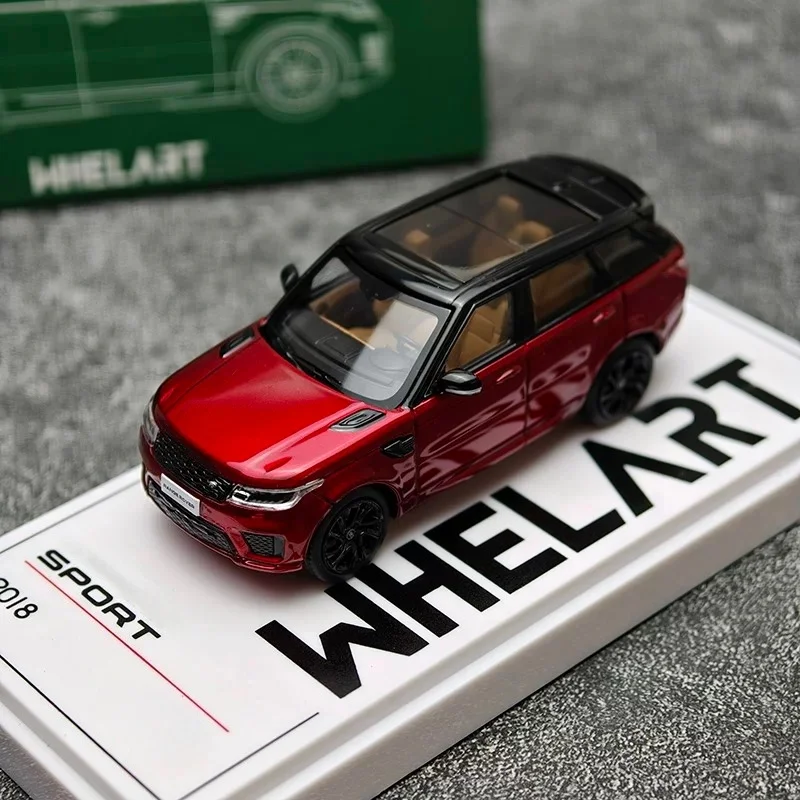 WHELART Modello in lega di veicoli fuoristrada classici Discovery 4 in scala 1:64