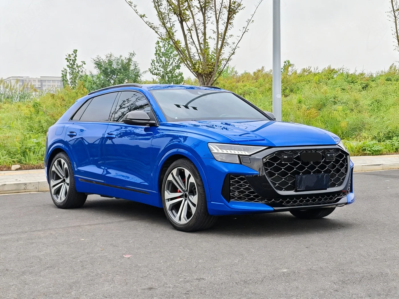 Car Body Kit For Old-to-new ConversionCar Body Kit Upade To RSQ8 2025 Model For Q8 2019-2025 Include Bumpers With Ille Rear Dif
