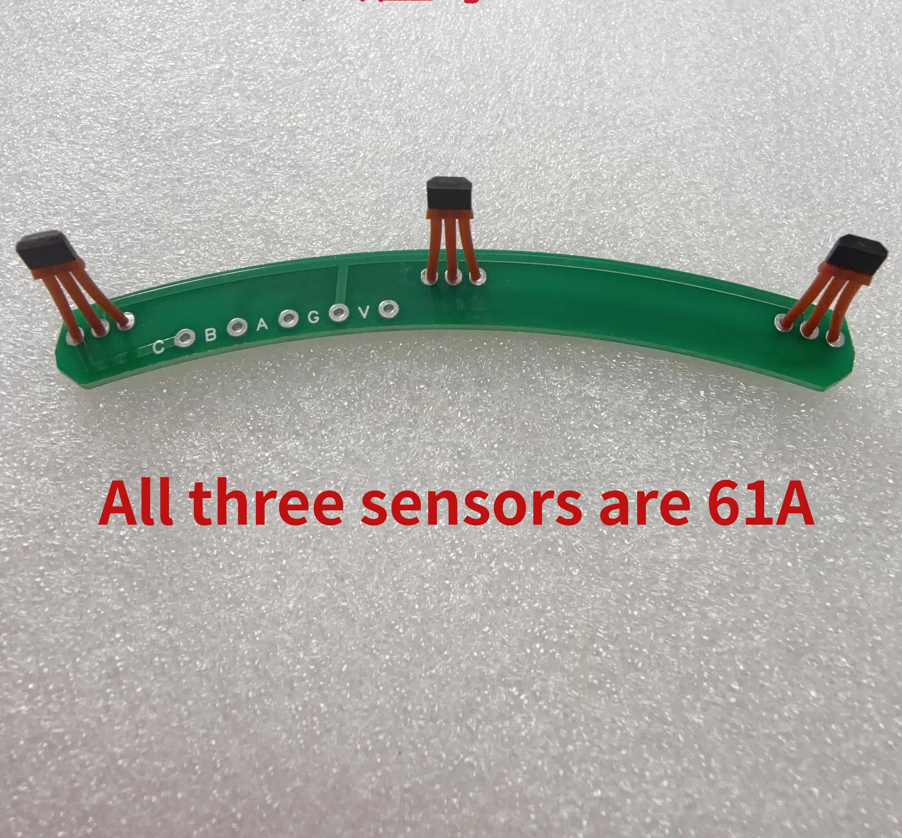 E-motorcycle Brushless Motor Hall Sensor Board QH-215-120° 2-Wheeler 215 Large Hall PCB with 61A Hall Element Replacement Parts