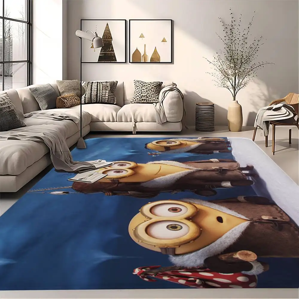 M-MinionS-S Alfombra de estilo nórdico Felpudo para el hogar Alfombras para baño y inodoro Alfombra decorativa para dormitorio y hotel